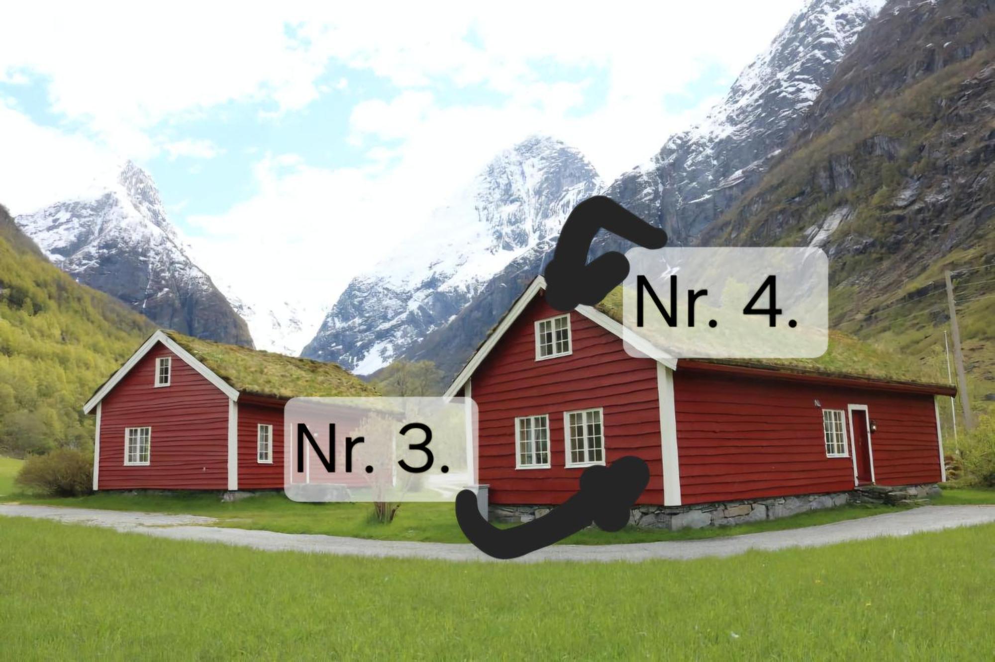 Trollbu Aabrekk Gard Villa Briksdalsbre Exteriör bild