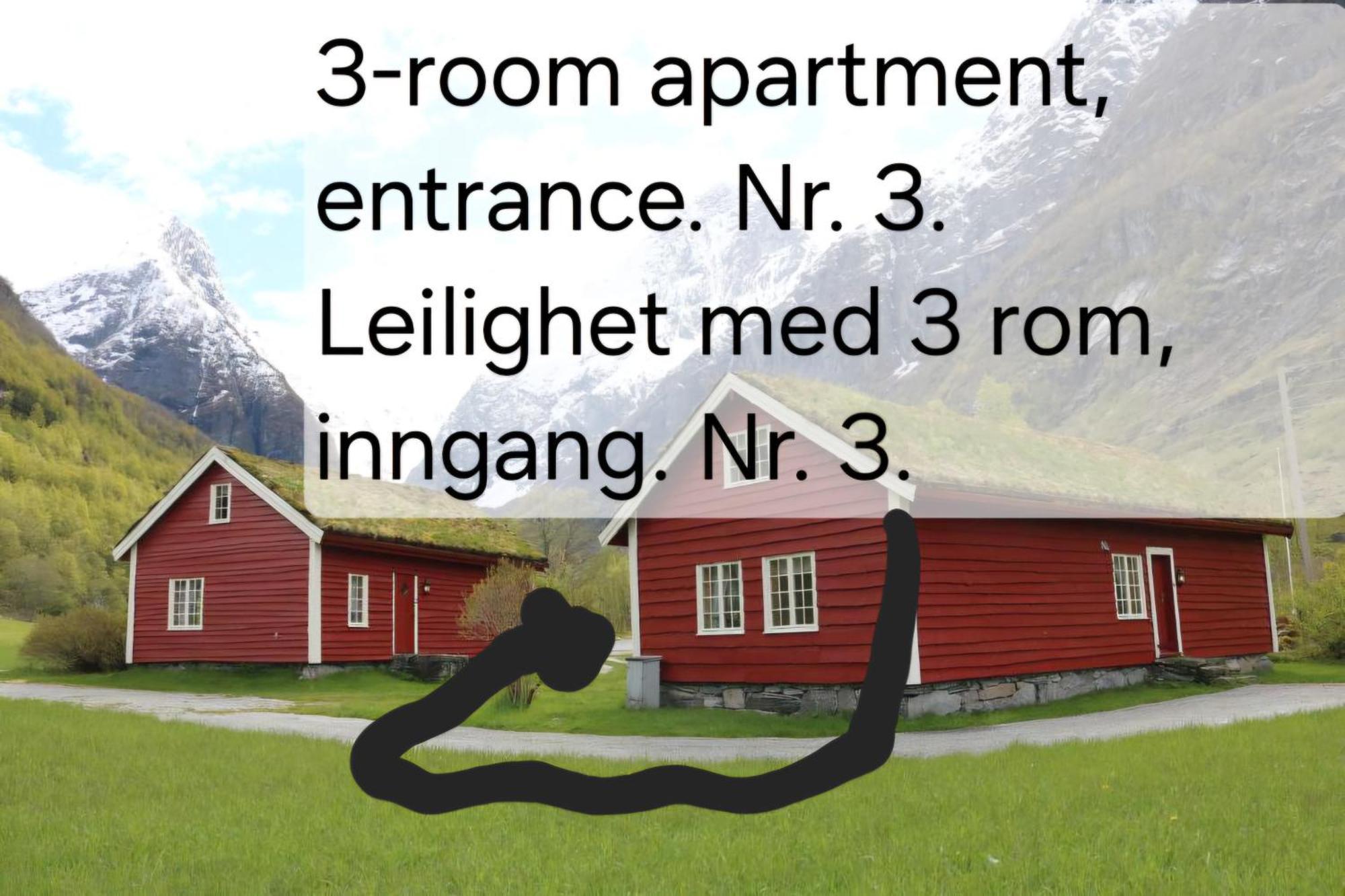 Trollbu Aabrekk Gard Villa Briksdalsbre Rum bild